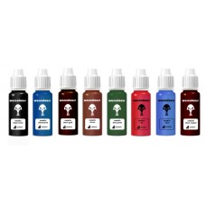 warcolours metallics - deep tones paint set (layering and effects) - 8 bottles